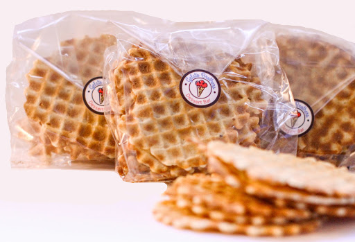 A fresh Brodallion waffle chip
